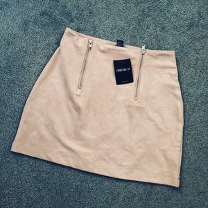 Forever 21 Suede skirt